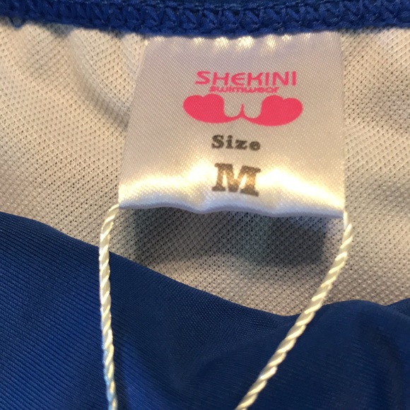 New Royal Blue tapered band waistline bottom - Picture 4 of 6